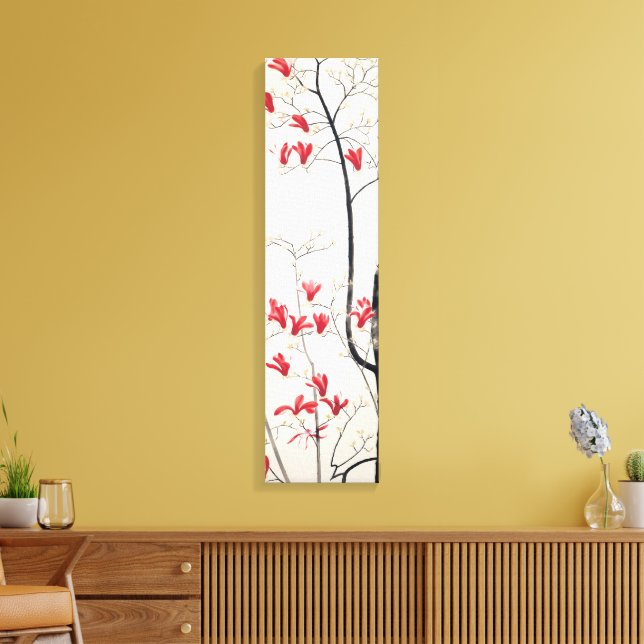 Toile Arbre de Magnolia par Kobayashi Kokei, Nature Vint (Insitu(Salon))