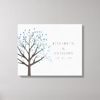 Arbre de mariage à l'aquarelle