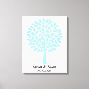 Toile Arbre de mariage, Wedding tree, Livre de mariage