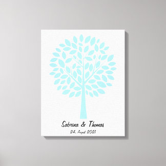 Toile Arbre de mariage, Wedding tree, Livre de mariage