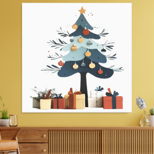 Toile Arbre de Noël