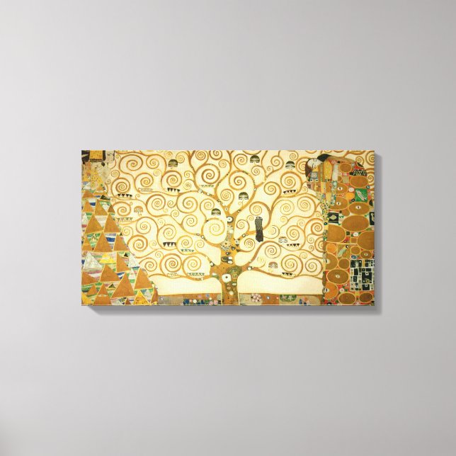 Toile Arbre de vie de Gustav Klimt (Recto)