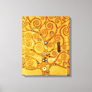 Toile Arbre de vie Gustav Klimt Nouveau