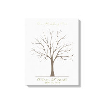 Arbre d'empreintes digitales mariage - Classique