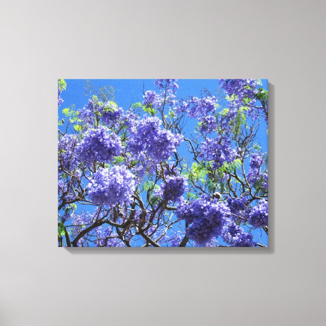 Toile Arbre Jacaranda (Recto)