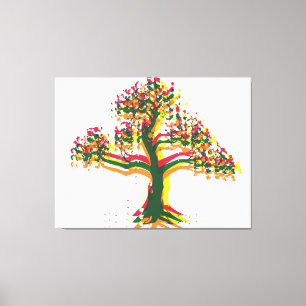 Toile Arbre printanier