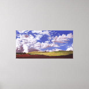 Toile Arbre solitaire 2012