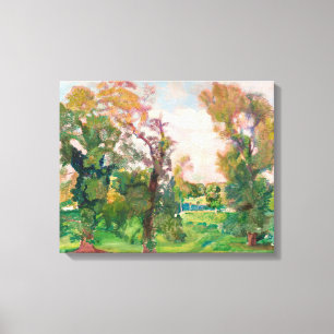 Toile Arbres en Villa Borghèse par Armando Spadini Canva