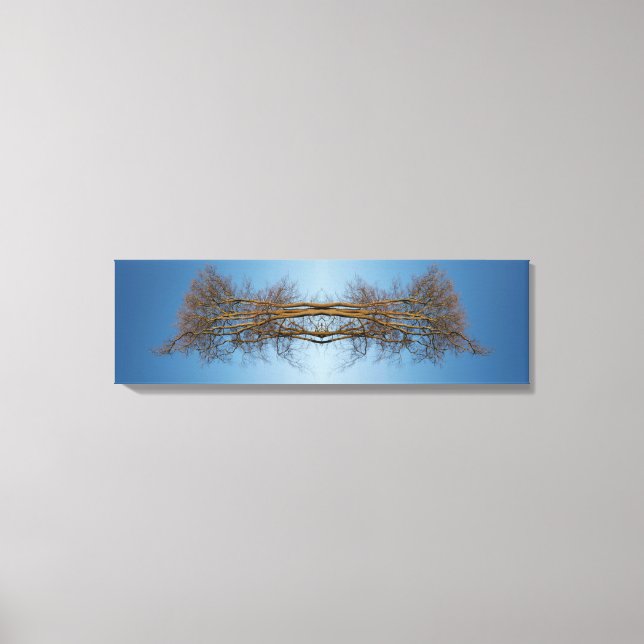 Toile Arbres reflétés (Recto)