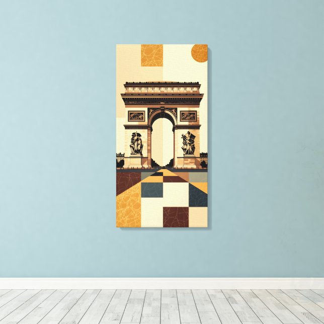 Toile Arc De Triomphe (Insitu (Plancher de Bois))