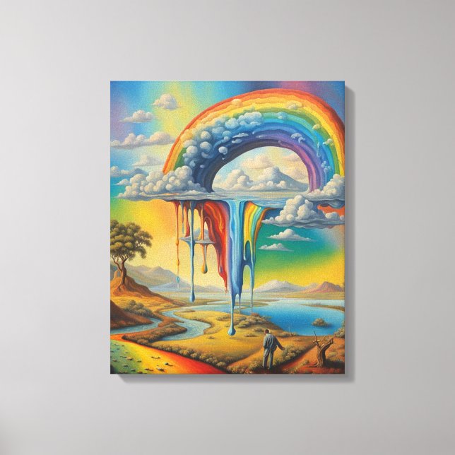 Toile Arc-en-ciel (Recto)
