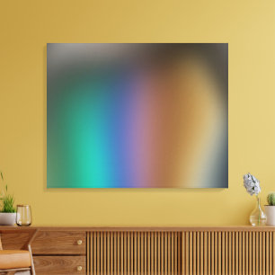 Toile Arc-en-ciel Abstrait