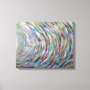 toile arc-en-ciel Impression de la peinture origin