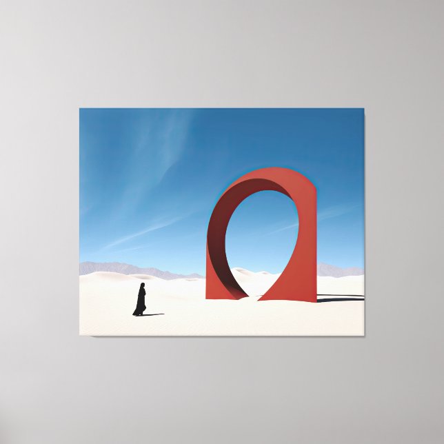 Toile Arcane du désert : Solitude du Sentinel (Recto)