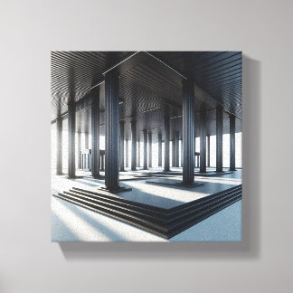 Toile Architecture néo-classique moderne - Perspective 3
