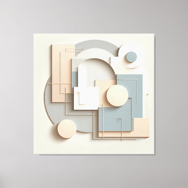 Toile Arcs Dimensionnels Doux (Recto)