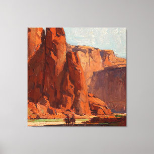 Toile « Arizona Canyon » par Edgar Payne