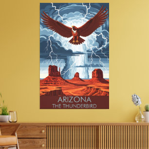 Toile Arizona Monument Valley WPA