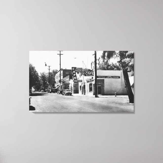 Toile Arlington, Oregon Main Street View Photographie (Recto)