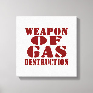 Toile Arme De Destruction Du Gaz