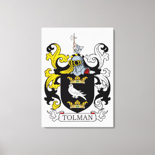 Toile Armoiries de Tolman