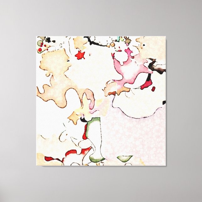 Toile Art Abstrait (Recto)