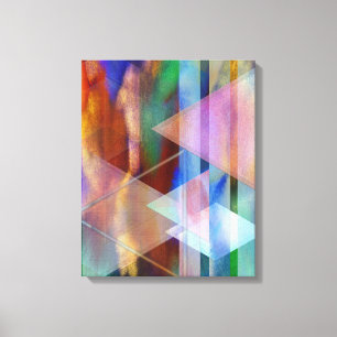 Toile Art Abstrait - Minuit pastorale - Art Rectangulair