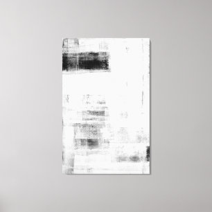 Toile Art abstrait noir et blanc de caverne d'homme