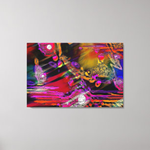 Toile Art Abstrait "volant haut"
