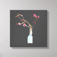 art aquarelle de fleur de cerisier sakura