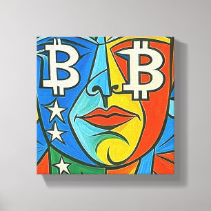 Toile Art Bitcoin