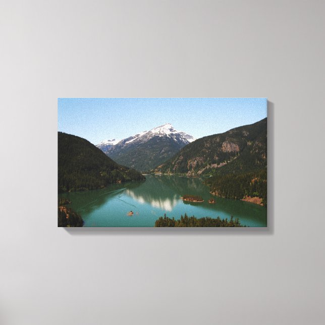Toile Art Canvas du lac Ross (Recto)