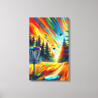 Art de golf sur disque Abstrait