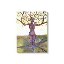 Art de la déesse des arbres "enraciné"