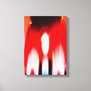 Toile Art de la flamme