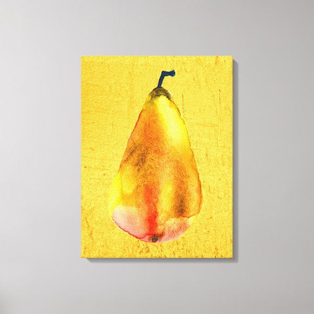 Toile Art de la poire d'or (Recto)
