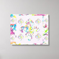 Art de l'oeillet Abstrait Plus avec flottement