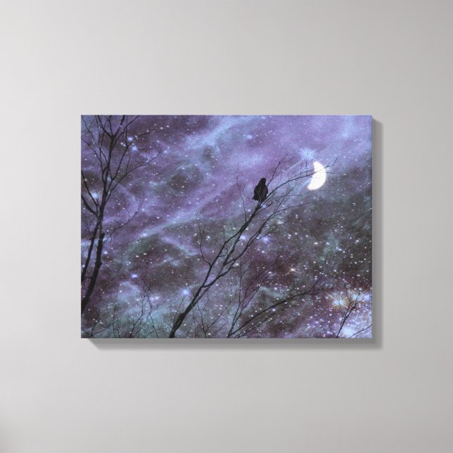 Toile Art Décor Imaginaire Crow (Recto)