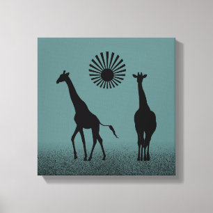 Toile Art du design sauvage