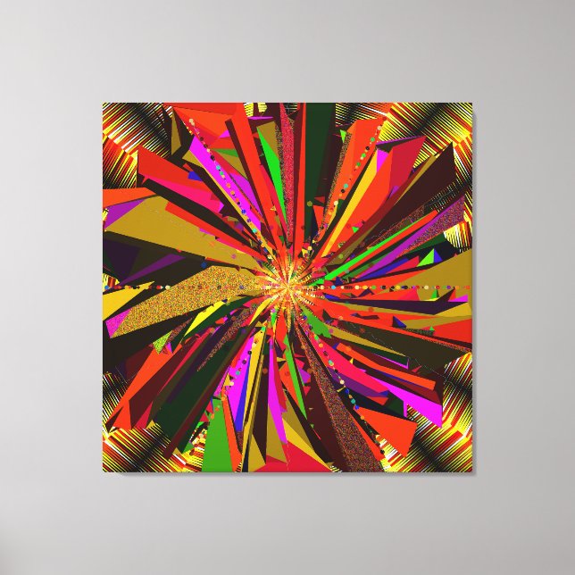 Toile Art du mandala (Recto)