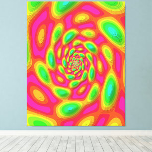 Toile Art du mandala de l'état propre quantique