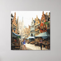 Art du marché d'Amsterdam