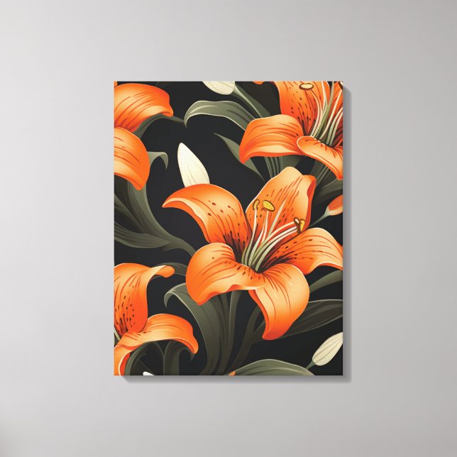 TOILE ART FLORAL #1 (Recto)