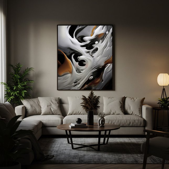 Toile Art fluide de luxe (Créateur téléchargé)