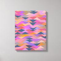 Art géométrique Abstrait coloré dans le violet