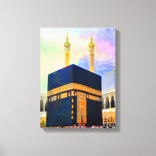 Toile Art islamique saint de Kaaba
