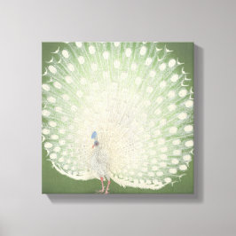Toile Art japonais vintage | Peacock