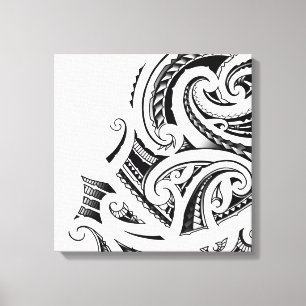Toile Art maori de tatouage de Kirituhi