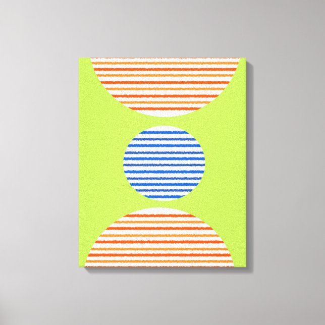 Toile Art moderne abstrait (Recto)