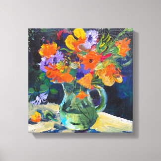 Toile Art moderne, peinture, fleurs